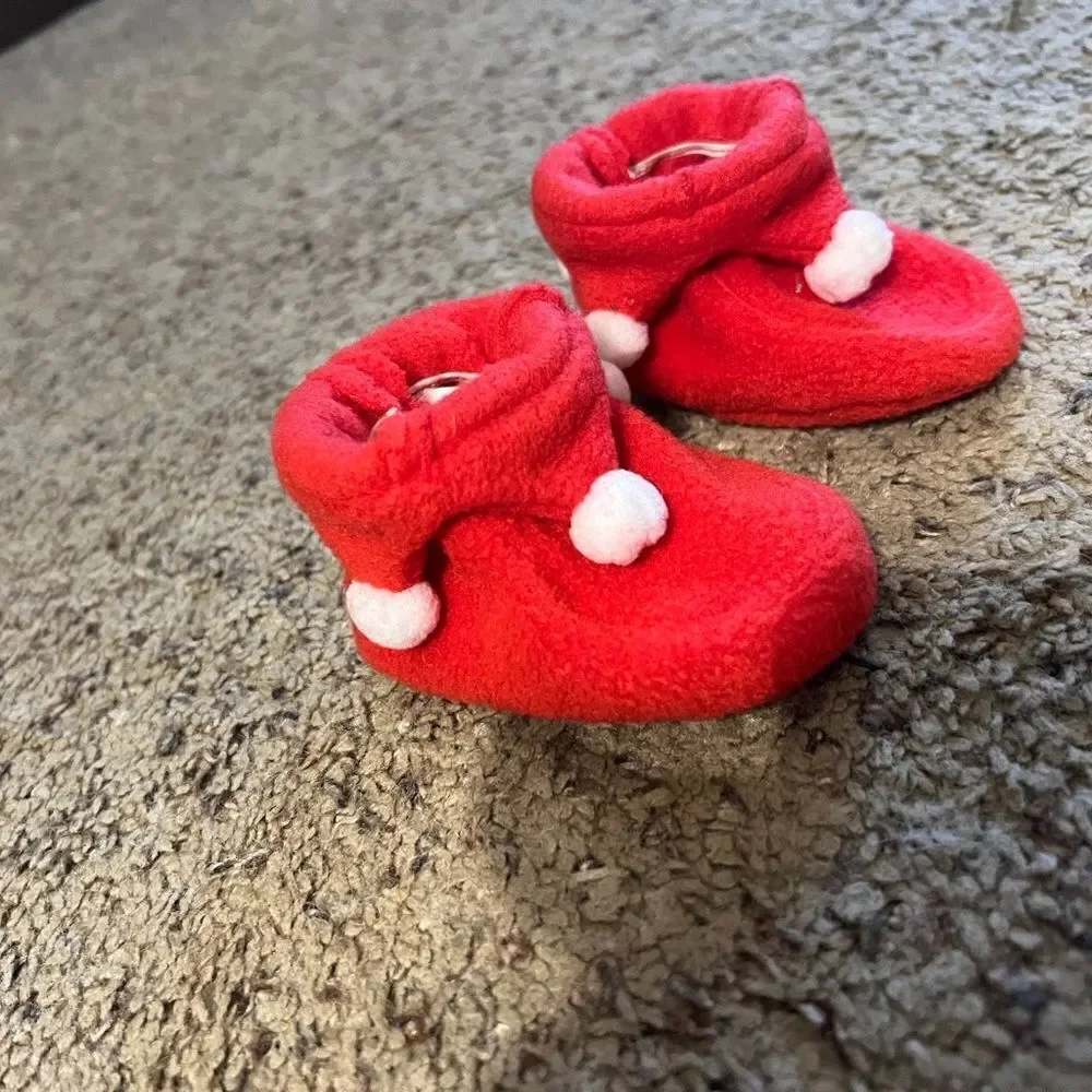 Baby Red Slippers